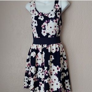 Three hearts floral dress